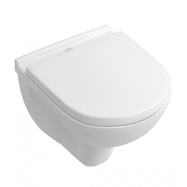 O.novo Compact Piekaramais WC ar vāku, 56881/9M406101 O.novo Compact Piekaramais WC ar vāku, 56881/9M406101