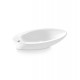 Bathco Vannas istabas izlietne Pure 62x37cm, uzliekamā 4020 Bathco Vannas istabas izlietne Pure 62x37cm, uzliekamā 4020