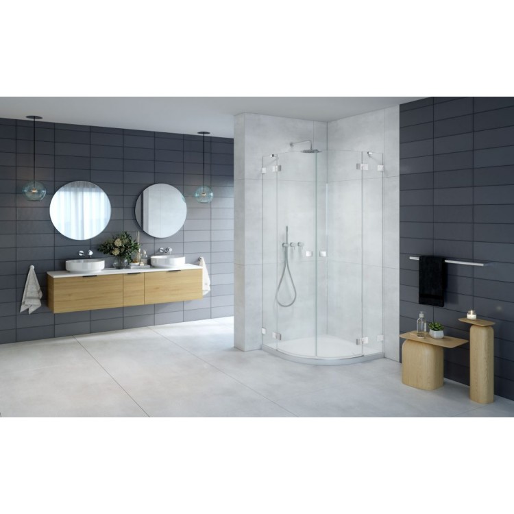 Radaway Pusapaļa dušas kabīne Essenza Pro PDD 80x80 cm Radaway Pusapaļa dušas kabīne Essenza Pro PDD 80x80 cm
