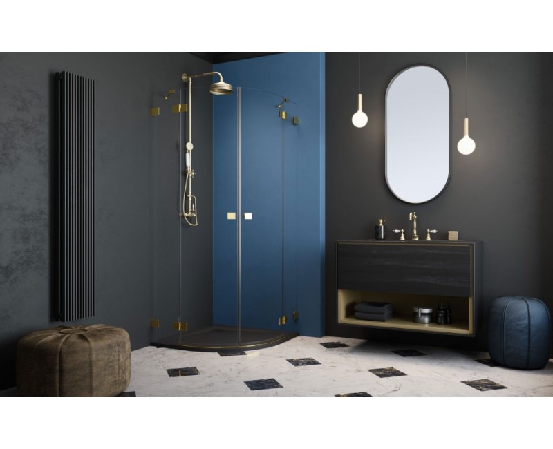 Radaway Душевой уголок полукруглый Essenza Pro PDD 90x90 cm