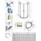 Radaway Pusapaļa dušas kabīne Essenza Pro PDD 80x80 cm Radaway Pusapaļa dušas kabīne Essenza Pro PDD 80x80 cm