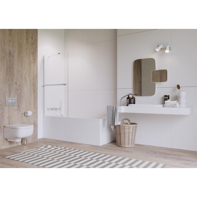 Radaway Vannas sieniņa IDEA PNJ ar dvieļu turētāju 80 cm Radaway Vannas sieniņa IDEA PNJ ar dvieļu turētāju 80 cm