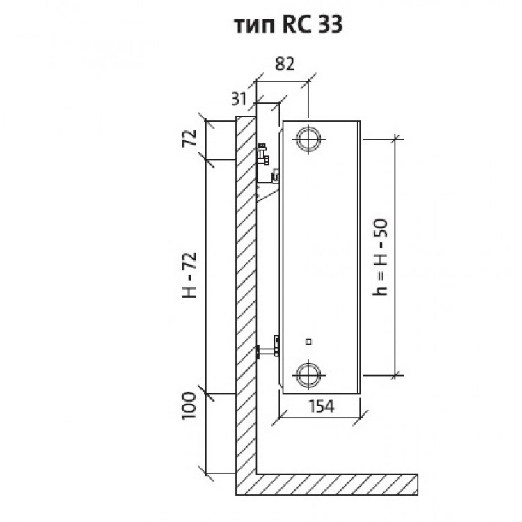 PURMO RAMO Compact radiators 33-600x2600 PURMO RAMO Compact radiators 33-600x2600