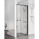 RAVAK Душевые двери PIVOT PDOP1 80cm, чёрный RAVAK Душевые двери PIVOT PDOP1 80cm, чёрный