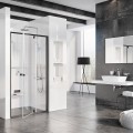 RAVAK Душевые двери PIVOT PDOP2 120 cm, чёрный
