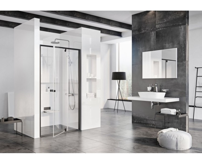 RAVAK Душевые двери PIVOT PDOP2 120 cm, чёрный