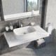 Ravak Ceramic 550 R Slim Vannas istabas izlietne 55x37cm, uzliek Ravak Ceramic 550 R Slim Vannas istabas izlietne 55x37cm, uzliek