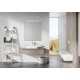 Ravak Ceramic 550 R Slim Vannas istabas izlietne 55x37cm, uzliek Ravak Ceramic 550 R Slim Vannas istabas izlietne 55x37cm, uzliek