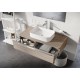 Ravak Ceramic 550 R Slim Vannas istabas izlietne 55x37cm, uzliek Ravak Ceramic 550 R Slim Vannas istabas izlietne 55x37cm, uzliek