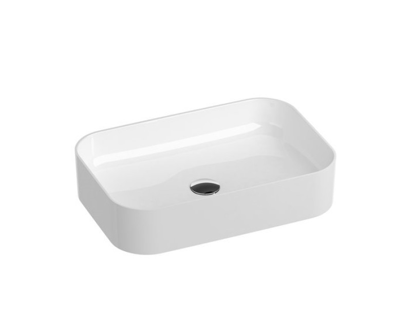 Ravak Ceramic 550 R Slim Vannas istabas izlietne 55x37cm, uzliek