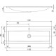 Ravak Izlietne skapītim Clear 100x38cm, XJJ01110000 Ravak Izlietne skapītim Clear 100x38cm, XJJ01110000