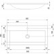 Ravak Izlietne skapītim Clear 80x38cm, XJJ01180000 Ravak Izlietne skapītim Clear 80x38cm, XJJ01180000