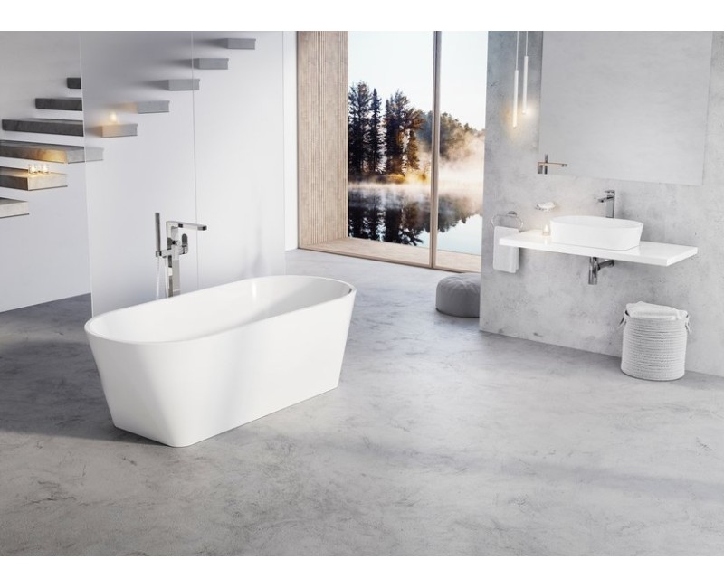 Ravak SOLO Vannas istabas izlietne 58cm, uzliekamā