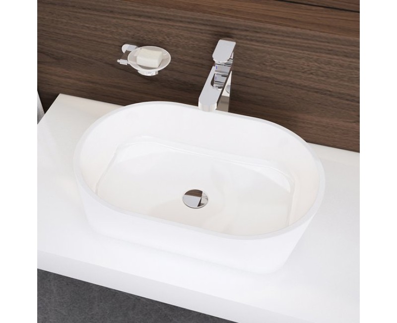 Ravak SOLO Vannas istabas izlietne 58cm, uzliekamā