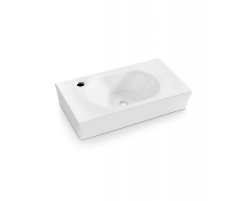 Bathco Vannas istabas izlietne Rimini 62x35cm, uzliekamā 0025