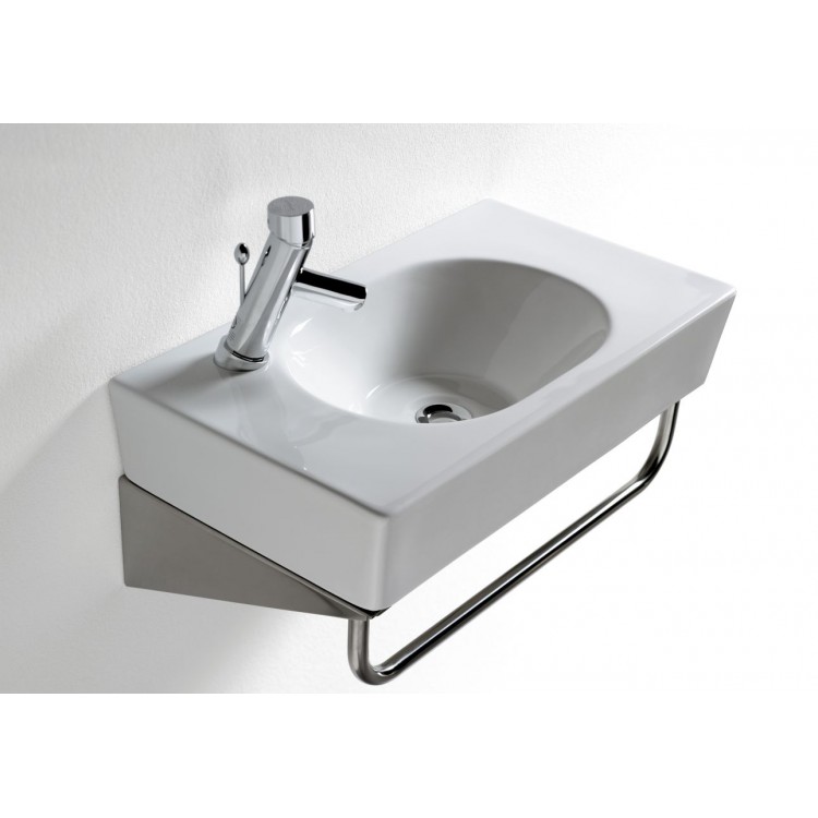 Bathco Vannas istabas izlietne Rimini 62x35cm, uzliekamā 0025 Bathco Vannas istabas izlietne Rimini 62x35cm, uzliekamā 0025