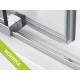 Roltechnik Pusapaļa dušas kabīne AMR2N 1000x1000 mm