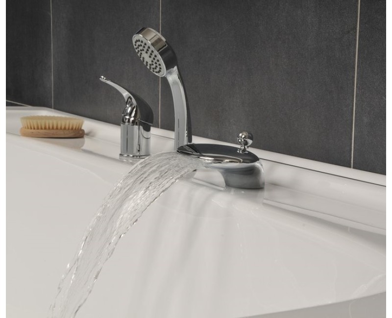 RAVAK ROSA RS 025.00 Maisītājs uz vannas malas X07P003