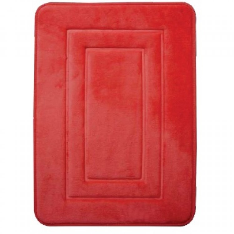 Duschy Vannas istabas paklājs San Remo 40x60cm, sarkans 766-80 Duschy Vannas istabas paklājs San Remo 40x60cm, sarkans 766-80