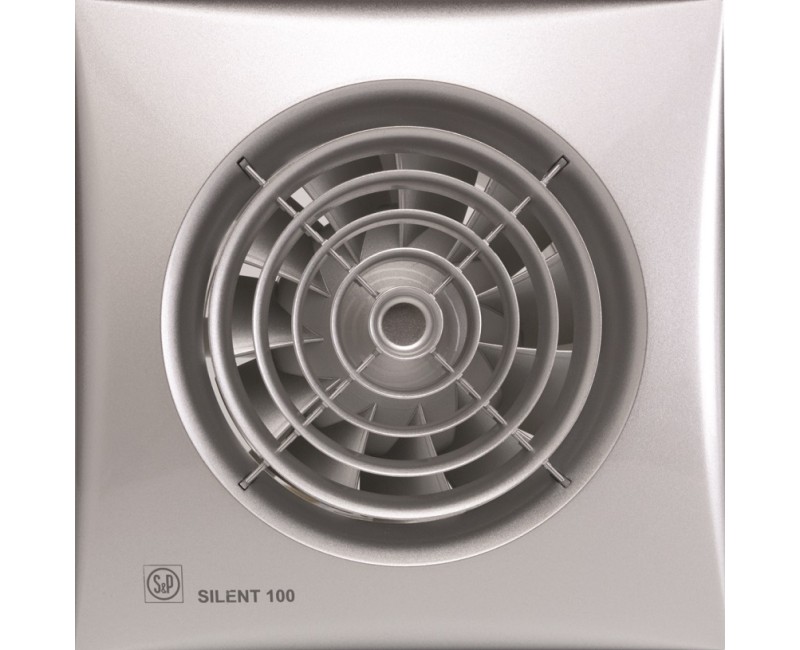 S&P Ventilators Silent Silver 100CZ, обратный клапан, 0201235