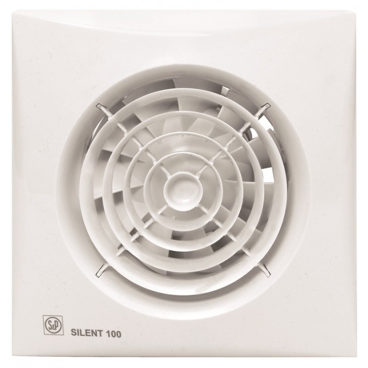 S&P Ventilators Silent 100CZ, pretvārsts, 0201205 S&P Ventilators Silent 100CZ, pretvārsts, 0201205