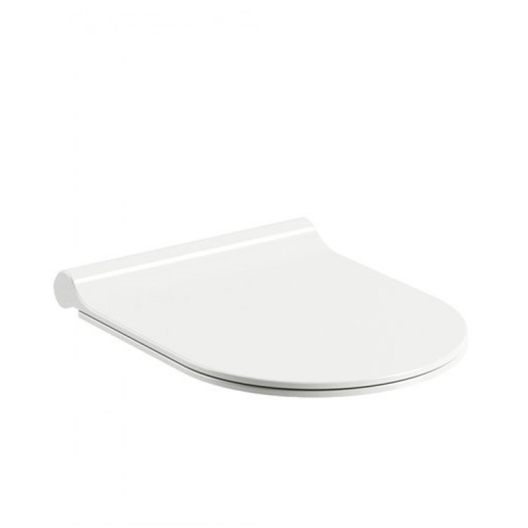 Ravak Uni Chrome Slim WC Soft Close poda vāks, balts X01550