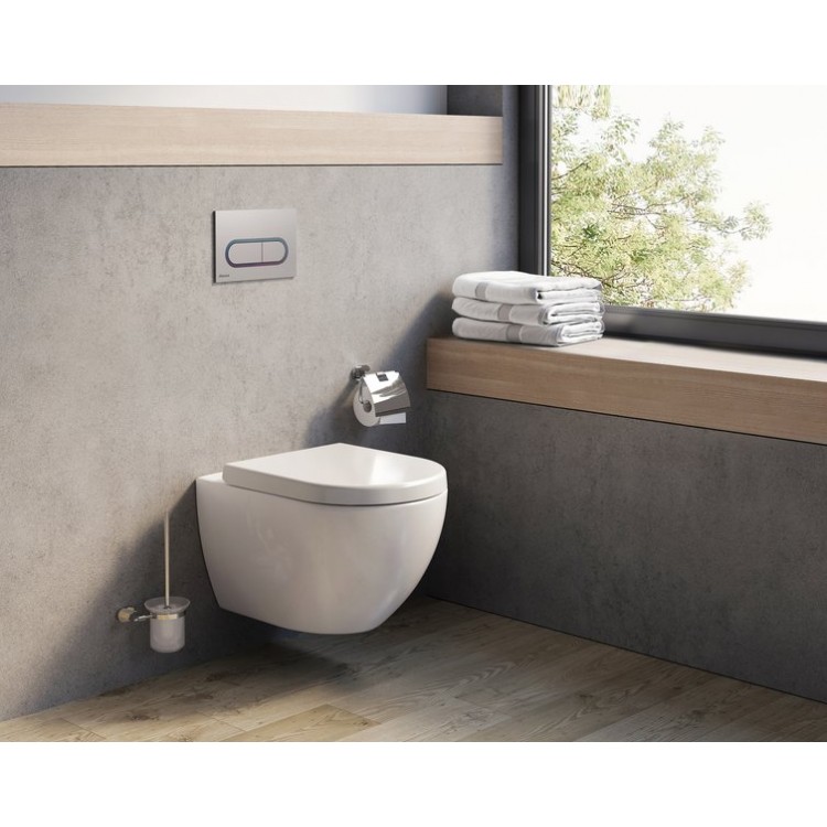 Ravak Uni Chrome Piekaramais WC pods, balts X01516