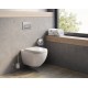 Ravak Uni Chrome Piekaramais WC pods, balts X01516