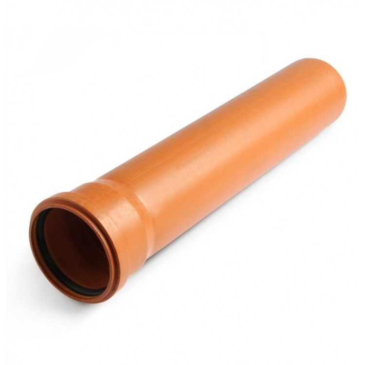 PVC Ārdarbu kanalizācijas caurule SN4 DN110 2.0m PVC Ārdarbu kanalizācijas caurule SN4 DN110 2.0m