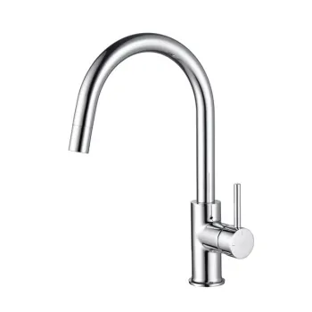 BLUE WATER PLAZA Virtuves jaucējkrāns ar izvelkamu izteku, hroms