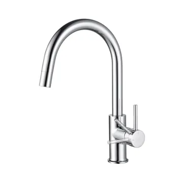 BLUE WATER PLAZA Virtuves jaucējkrāns ar izvelkamu izteku, hroms