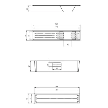 Virtuves izlietnes piederumu komplekts 2 Deante, matēts tērauds ZZMK022K Virtuves izlietnes piederumu komplekts 2 Deante, matēts tērauds ZZMK022K