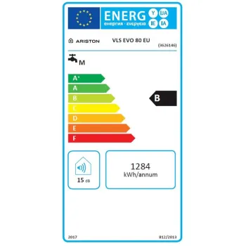 Elektriskais Ūdens Sildītājs (Boilers) ARISTON VELIS PRO 80 EU 65Lvertikāls / horizontāls, 3626136