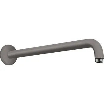 Dušas galvas turētājs Hansgrohe Aktiva 39 cm, birstēts melns hroms 27413340