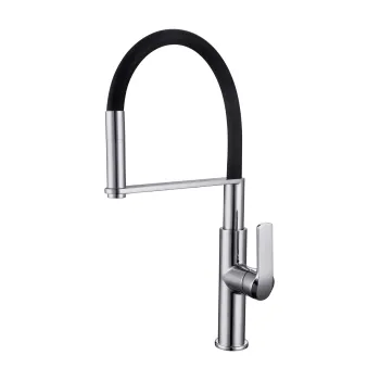 Virtuves maisītājs Kielle Magnus ar lokanu izvadu, Melns Matēts 10516110