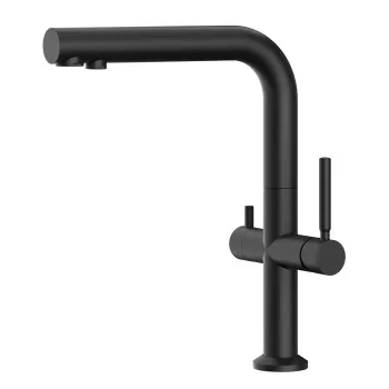 Virtuves maisītājs Kielle Wimeo filtrētam ūdenim Melns Matēts 10525F24
