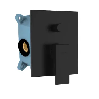 Dušas sistēma Kielle Arkas I iebūvējams, Melna Matēts 20611SP24