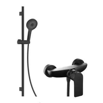 Dušas sistēma Kielle Vega Melna 20618SN14