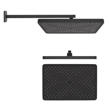 Dušas sistēma Kielle Vega iebūvējams, Melna Matēts 20618SP34