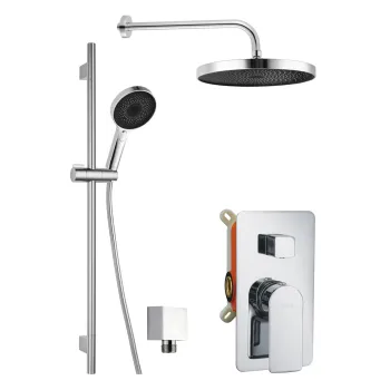 Dušas sistēma Kielle Vega iebūvējams, Hromēts 20618SP20