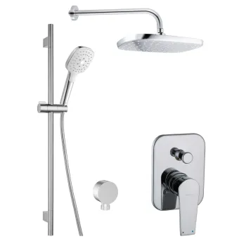 Dušas sistēma Kielle Harmonia iebūvējams, Hromēts 20623SP10 Neražo