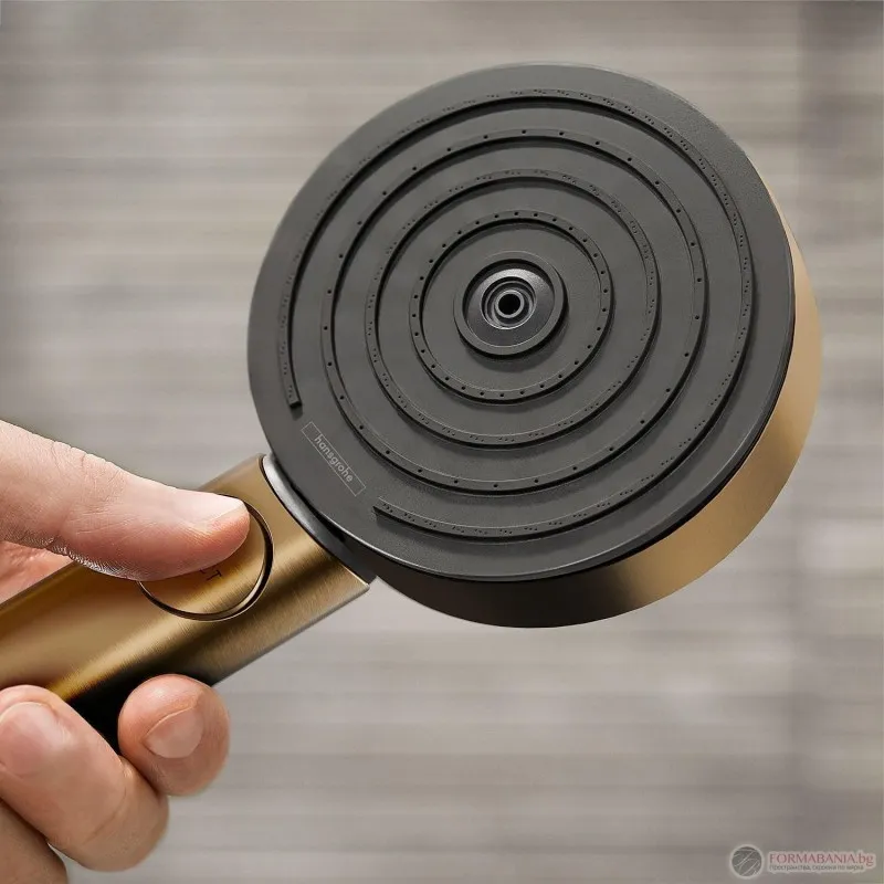 Dušas klausule Hansgrohe Pulsify Sel.S HS 3jet EcoSm Relax  24111140 Brushed Bronze