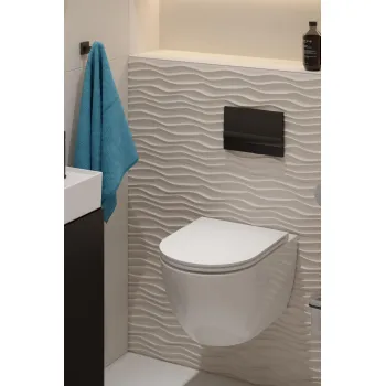 Piekaramais pods Kielle Oudee Rimless ar SoftClose vāku 30102001