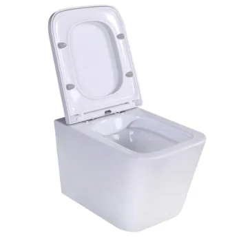 Piekaramais pods Kielle Arkas I Rimless ar SoftClose Vāku Balts 30111000