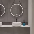 Vannas istabas izlietne Kielle Idolio D40cm uz virsmas Balta