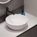 Vannas istabas izlietne Kielle Idolio D40cm uz virsmas Balta
