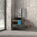 Vannas istabas spogulis Kielle Idolio ar LED apgaismojumu un apsildi 60x80cm +kosmētikas spogulis  50324011