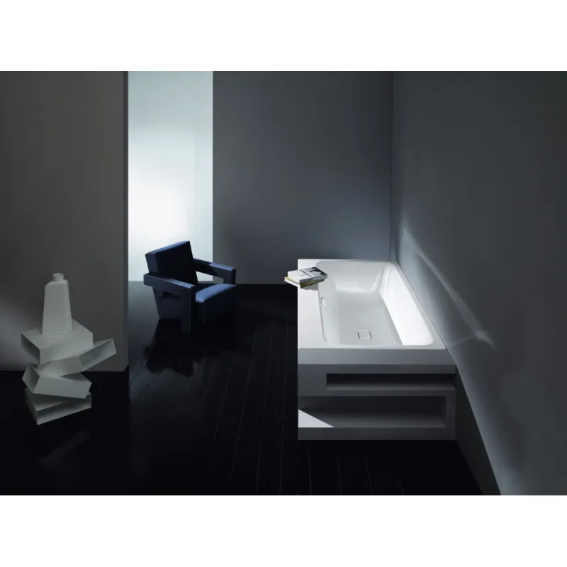 Vanna Kaldewei Asymmetric Duo, 1800x900 mm, balta tērauda ECF