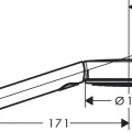 Dušas Klausule Hansgrohe Pulsify Select 105 3jet Activation, hroms