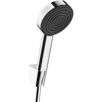 Dušas komplekts Hansgrohe Pulsify 105 1jet ar turētāju un dušas vadu 1250mm, hroms
